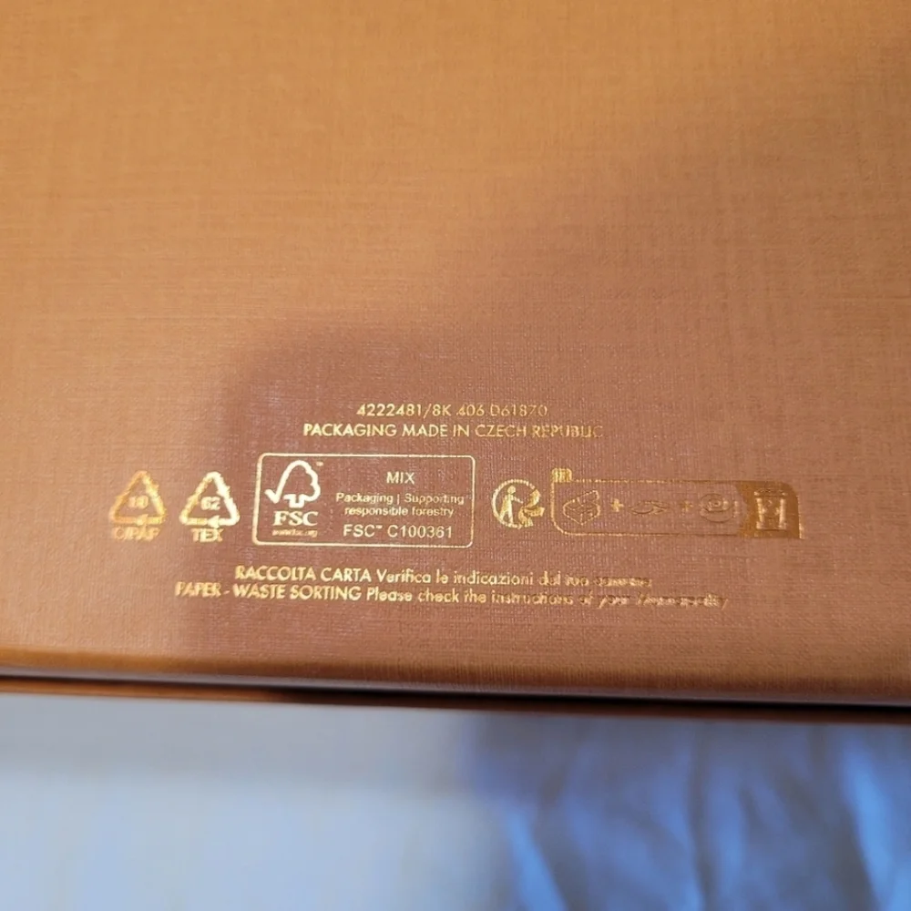Louis Vuitton Magnetic Gift Box Decorative Storage Organizer Empty 14 x 10 x 4.7